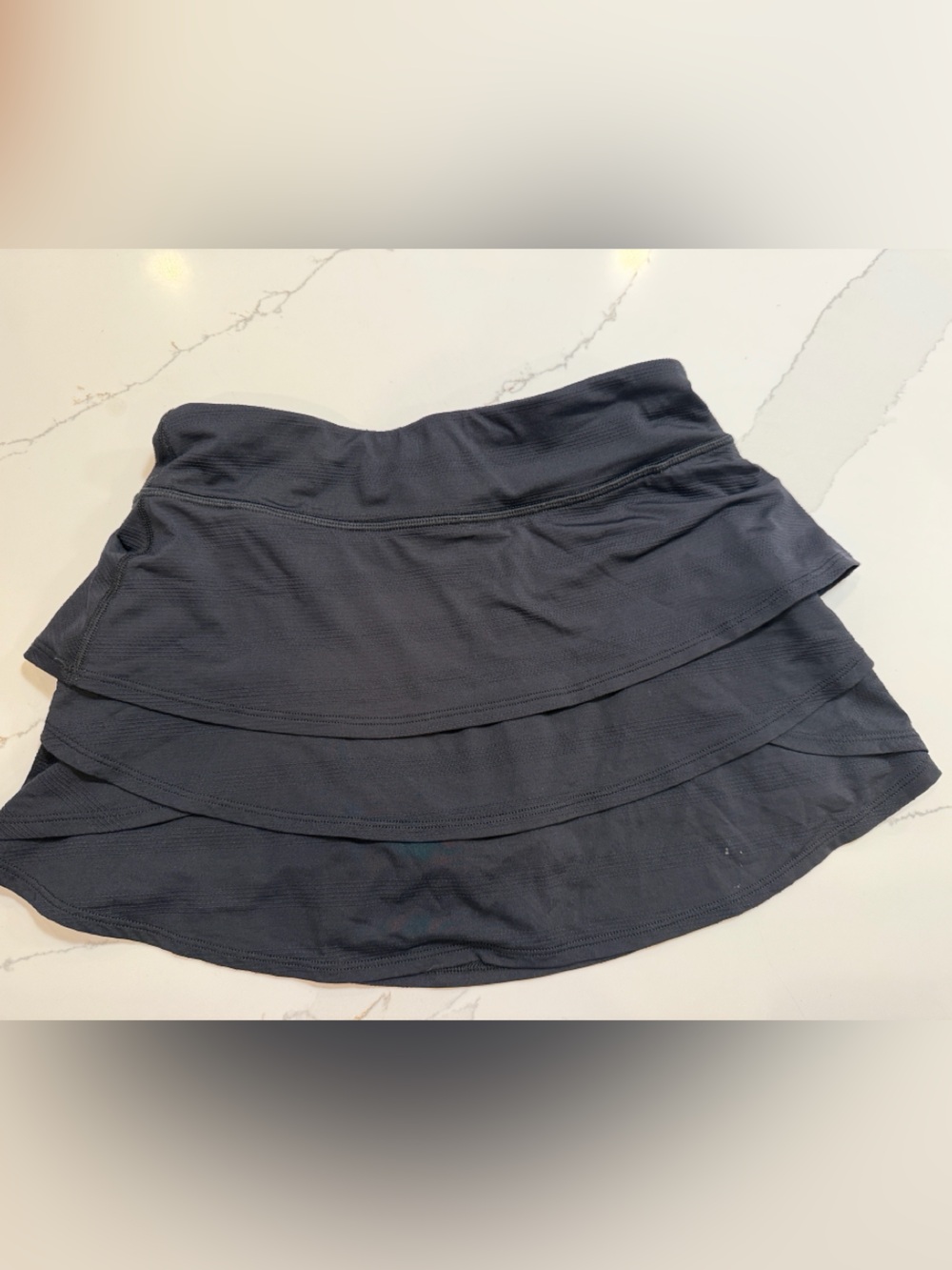 Girl’s Athleta Black Layered Skorts